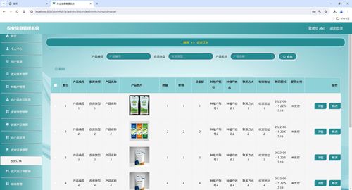 SSM農業信息與農產品管理系統 源碼、數據庫、論文、PPT及一體化技術服務方案